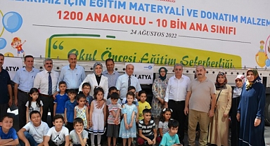 Eğitim materyalleri Malatya'da okullara ulaştı