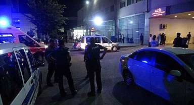 Enişte kayınço tartışmasında kan aktı 