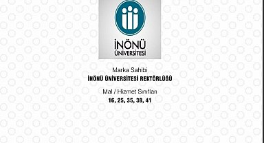 İnönü Üniversitesi'ne "Marka Tescil Belgesi"