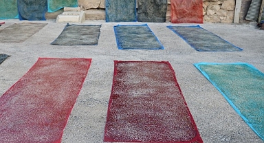 Kadınların ürettiği ev yapımı dut pestillerine yoğun talep