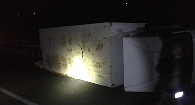 Freni Patlayan Kamyondan Atlayan Şahıs Hayatını Kaybetti 