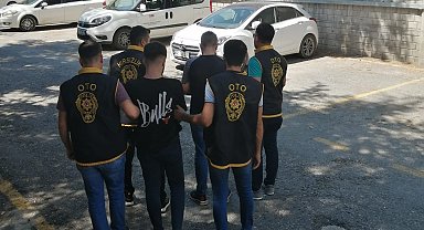 Kayısı hırsızları tutuklandı
