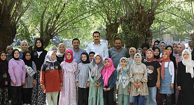 Kur'an Kursu öğrencileri stres attı