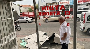 Malatya'da şiddetli fırtına etkili oluyor