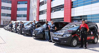 Malatya Emniyetine 22 Yeni Araç 
