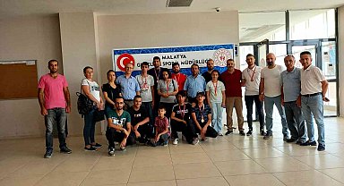 Malatya'da görme engelliler satranç müsabakaları yapıldı