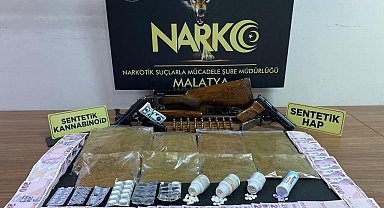 Malatya'da Uyuşturucu Operasyonuna 3 Tutuklama