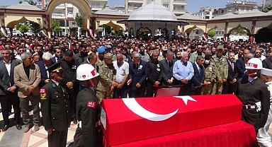 Şehit Topçu Uzman Çavuş Cirnooğlu, son yolculuğuna uğurlandı