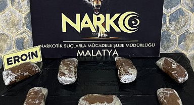 Yolcu otobüsünde 3 kilo 660 gram eroin yakalandı