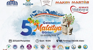 5. Geleneksel Malatya Günleri Yarın Başlıyor 