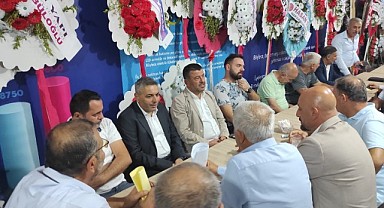 Ağbaba’dan Sadıkoğlu’nun Seçim Ofisine Ziyaret