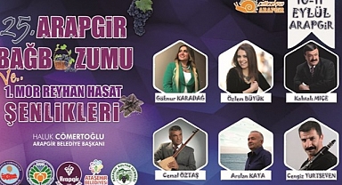 Arapgir hafta sonu şenlenecek