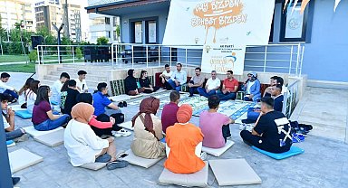 Başkan Çınar, gençlerle bir araya geldi