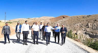 Başkan Gürkan, yol incelemesinde bulundu
