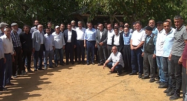 Başkan Mikail Sülük'ten Gürkan'a Hizmet Teşekkürü