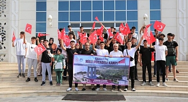 Battalgazili gençler milli mücadele kampına uğurlandı