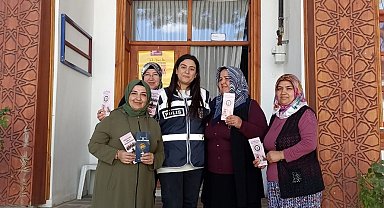 Doğanşehir'de Kadın Polislerden Kadınlara ''Şiddet'' Uyarısı