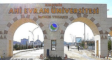 Kırşehir Ahi Evran Üniversitesi 5 Sözleşmeli Personel Alımı 2022