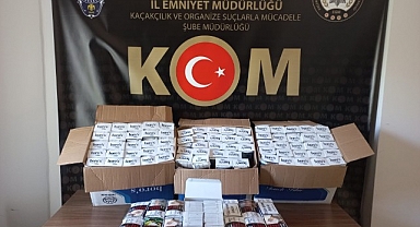 Malatya'da 186 bin kaçak makaron ele geçirildi