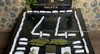 Malatya'da zehir tacirlerine darbe: 7 kişi tutuklandı