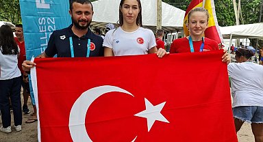 Malatyalı yüzücülerde dünya ikinciliği sevinci