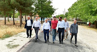 Örnekköy'de yollar örnek oluyor