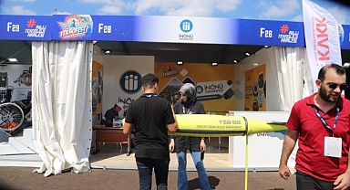 TEKNOFEST 'te yangın söndürme bombasına ilgi