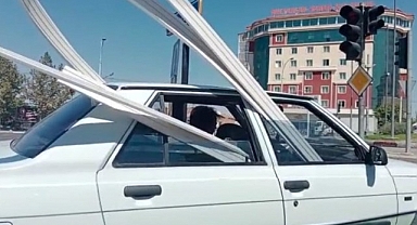 Trafikte tehlikeli yolculuk