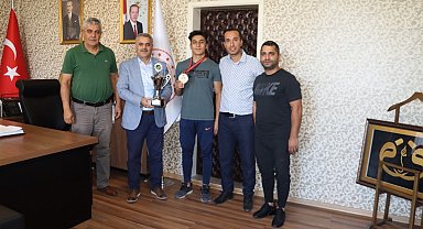 Türkiye birincisi Çağrı'nın hedefi Avrupa şampiyonu olmak