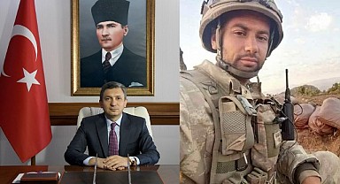 Vali Hulusi Şahin; Milletimizin başı sağ olsun. Şehidimizin ruhu şad olsun