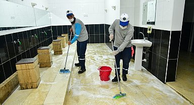 Yeşilyurt'ta 'Cami Temizleme Ekipleri', İlçedeki 170 Camiyi Baştan Aşağıya Temizliyor