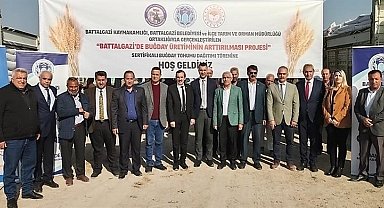 217 Üreticiye Buğday Tohumu Dağıtımı Yapıldı