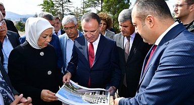 Adalet Bakanı Bozdağ, Malatya'da yeni adliye binası alanını inceledi