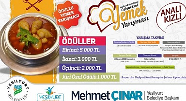 ‘Analı-Kızlı’ Temalı Yemek Yarışmasının Başvuruları 16 Kasım’da Sona Erecek