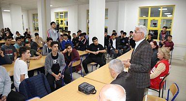 Başkan Güder, Öğrencilere Tecrübelerini Aktardı