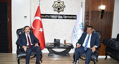 Başkan Gürkan, Rektör Bentli'ye hayırlı olsun ziyaretinde