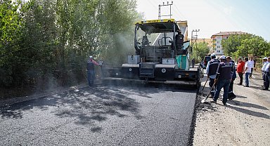 Battalgazi'de 2022 Sıcak Asfalt Serim Yılı Oldu