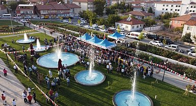 Battalgazi'de gül bahçesi hizmete açıldı