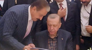 Esnafın sorun ve talep dosyası Erdoğan’a sunuldu