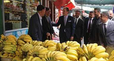 Fatih Erbakan Malatya'da Esnaf Ziyaretinde Bulundu 