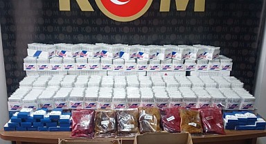 Gümrük Kaçağı Nargile Tütünü Ele Geçirildi