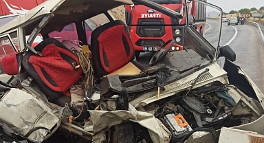 Malatya'da feci kaza: 1 ölü, 4 yaralı