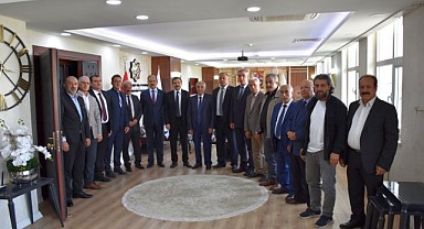 Malatya esnafından MTÜ Rektörü Bentli’ye ziyaret