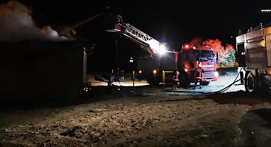 Malatya'da Hırsız Girdiği Evi Yaktı