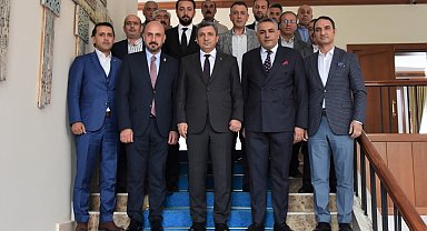 MTSO'dan Vali Şahin ile ekonomi istişaresi