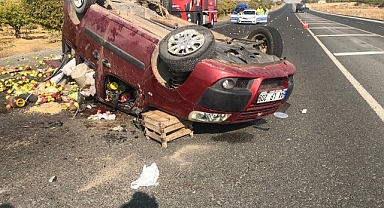 Yaşlı çifti trafik kazası ayırdı