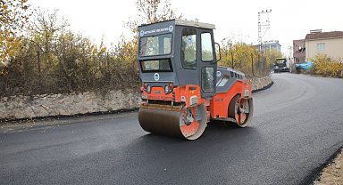 Battalgazi'de Dere sokağı sıcak asfalta kavuştu