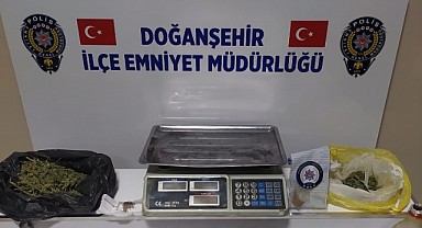 Doğanşehir'de Uyuşturucu Operasyonu