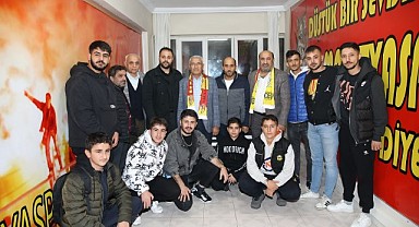 Efsane Malatyasporlular Taraftar Derneği’nden Başkan Güder'e Coşkulu Karşılama