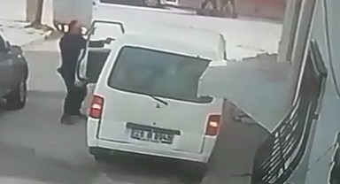 Eskişehir'de Cinayet anı güvenlik kameralarına yansıdı